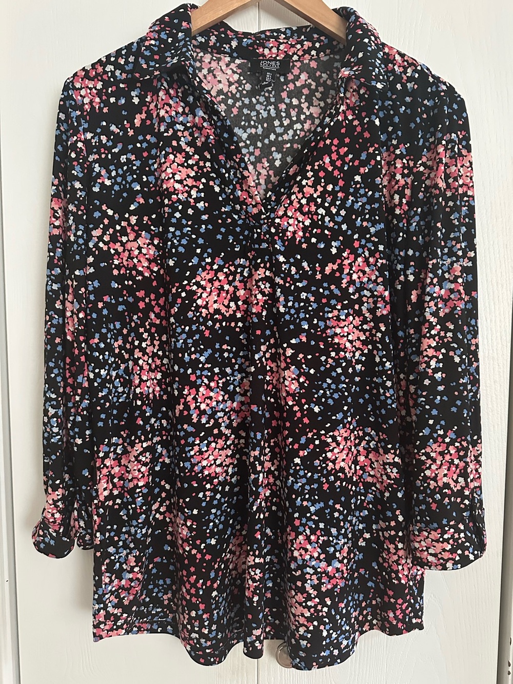 Jones of New York Printed Blouse